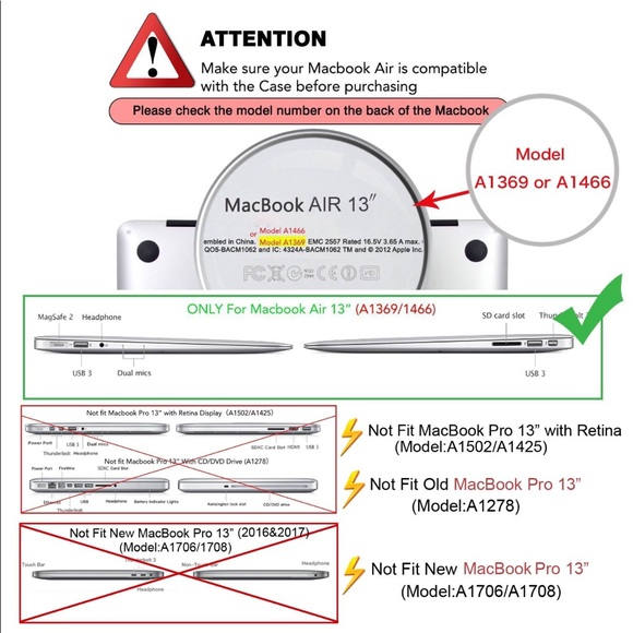 Mosiso Hard Case/Keyboard Cover/Screen Protector - Picture 2 of 4